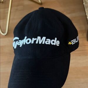 TaylorMade Black and White Golf Cap